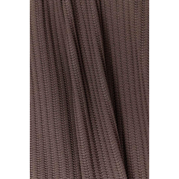 Фото - Плед односпальний Прованс Cotton шоколадний 120х200 см (039528)