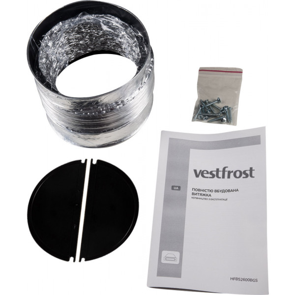 Фото - Витяжка вбудована Vestfrost HFB52600BGS