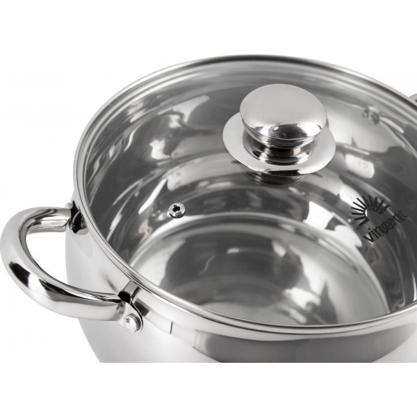Фото - Каструля Vincent 24 см 6.2 л (VC-3168-24)