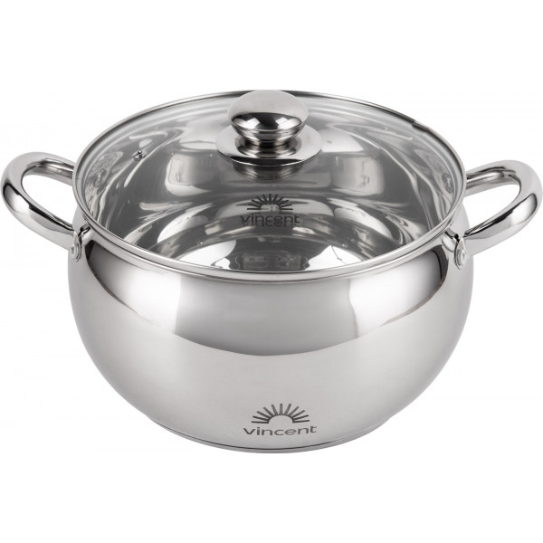 Фото - Каструля Vincent 24 см 6.2 л (VC-3168-24) Фото - Каструля Vincent 24 см 6.2 л (VC-3168-24)
