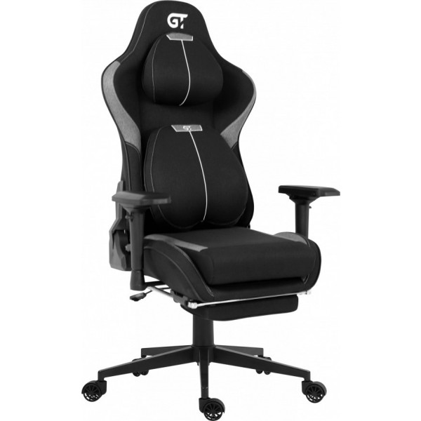 Фото - Крісло для геймерів GT Racer X-2308 Fabric Black/Gray
