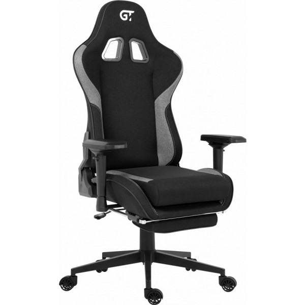 Фото - Крісло для геймерів GT Racer X-2308 Fabric Black/Gray