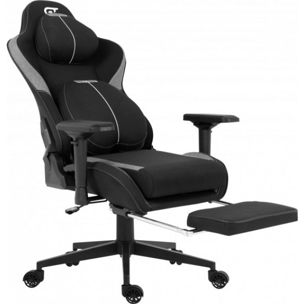 Фото - Крісло для геймерів GT Racer X-2308 Fabric Black/Gray