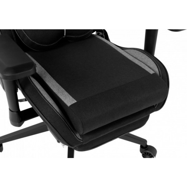 Фото - Крісло для геймерів GT Racer X-2308 Fabric Black/Gray