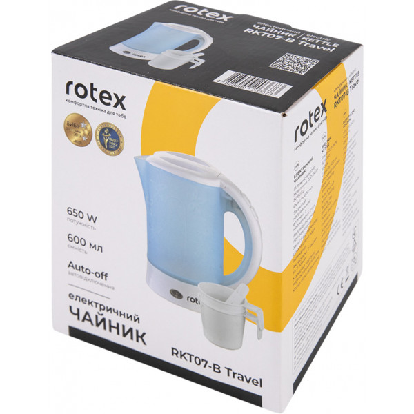 Фото - Електричний чайник Rotex RKT07-B Travel