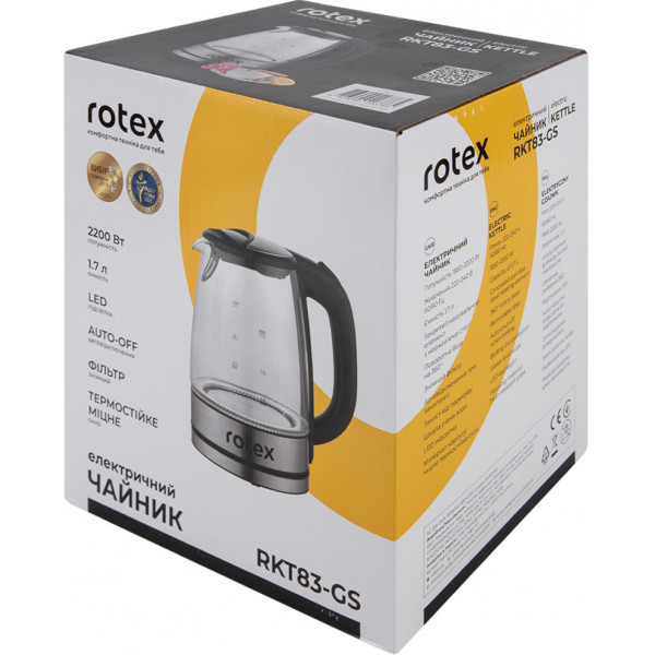 Фото - Электрический чайник Rotex RKT83-GS