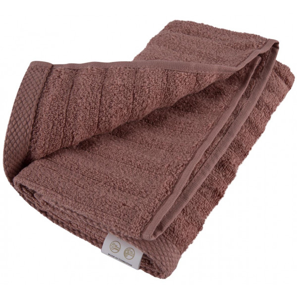 Фото - Рушник для рук GM Textile махровий Бабл Зеро Твіст світло-теракотовий 40х70