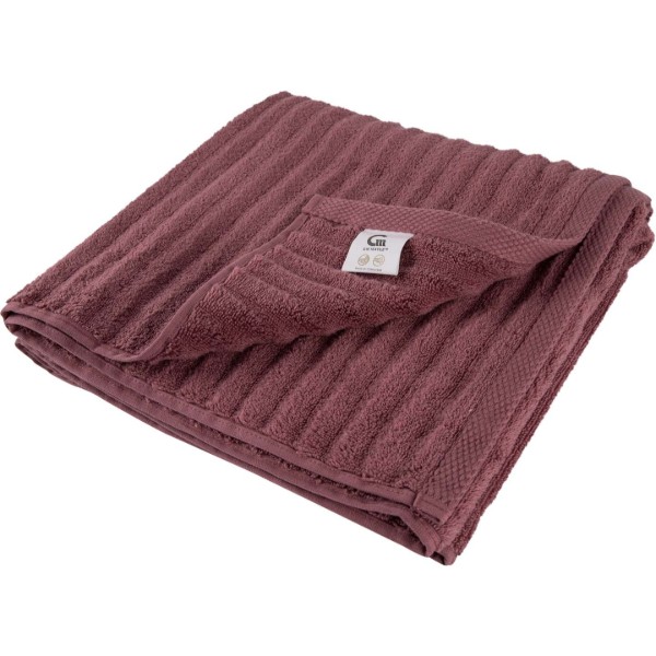 Фото - Рушник банний GM Textile махровий Бабл Зеро Твіст теракот 70х140