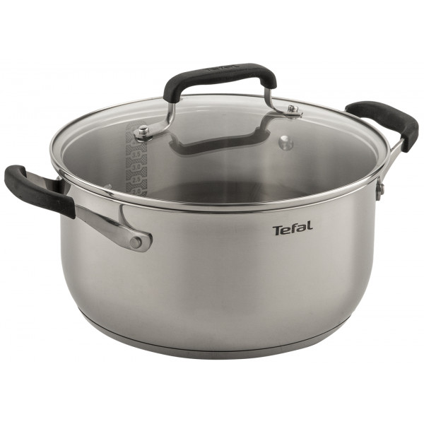 Фото - Набор посуды Tefal E493S874 Cook&Cool 8 пр., 18/20/24 см, сотейник 16 см с/кр