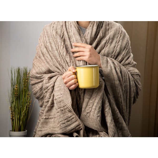 Фото - Плед односпальний Прованс SOFT коси Лате 140х180 (011690)