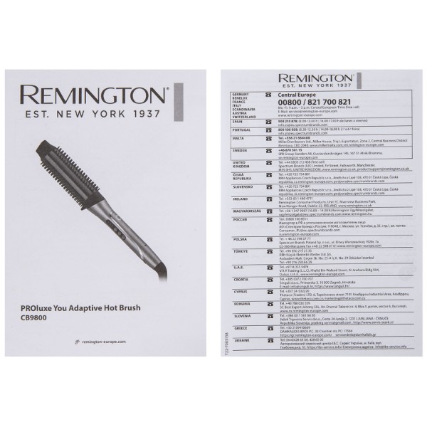 Фото - Плойка Remington CB9800 PROluxe You Adaptive Hot Brush