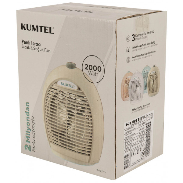Фото - Тепловентилятор Kumtel LX-6331
