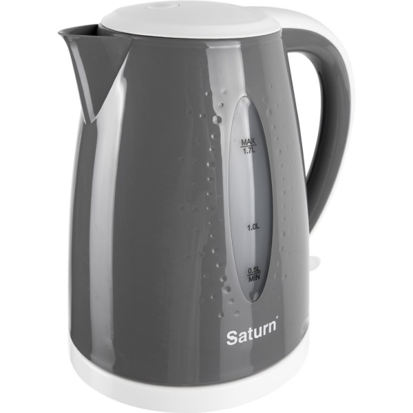 Фото - Электрический чайник Saturn ST-EK8438U Lt.Grey/White