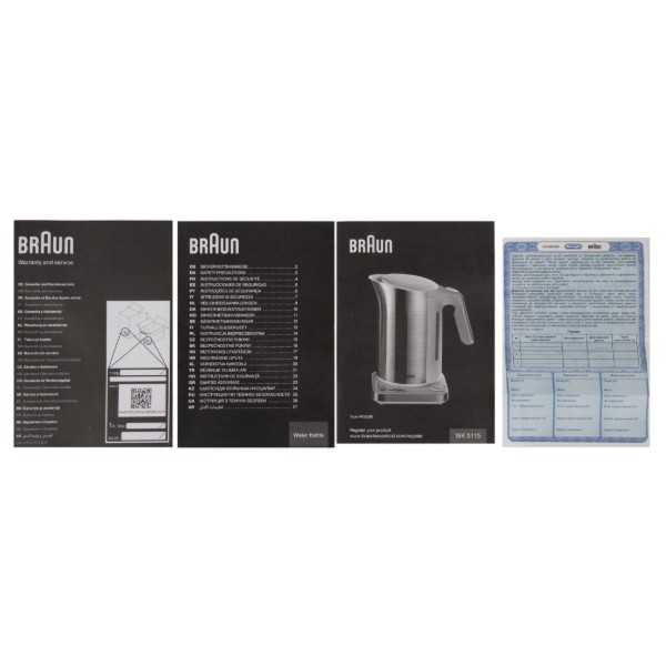 Фото - Электрический чайник Braun WK5115BK