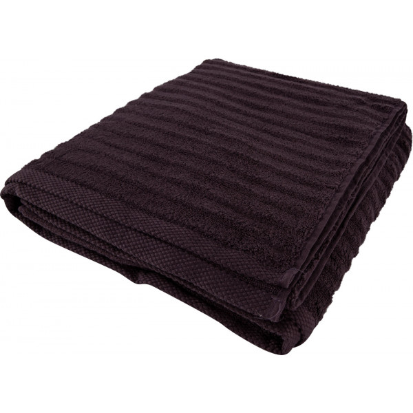Фото - Рушник банний GM Textile махровий Бабл Зеро Твіст темно-коричневий 100х150
