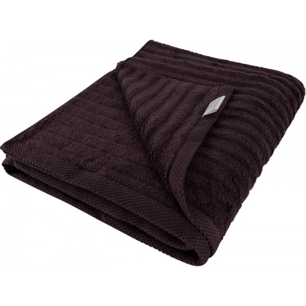 Фото - Рушник банний GM Textile махровий Бабл Зеро Твіст темно-коричневий 100х150
