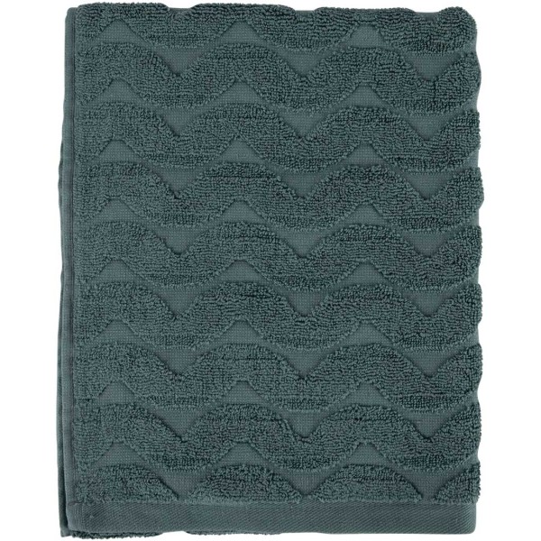 Фото - Полотенце для лица GM Textile махровое жаккардовое мятный (зигзаг) 50х90
