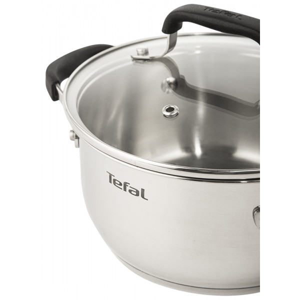 Фото - Набор посуды Tefal E493S874 Cook&Cool 8 пр., 18/20/24 см, сотейник 16 см с/кр