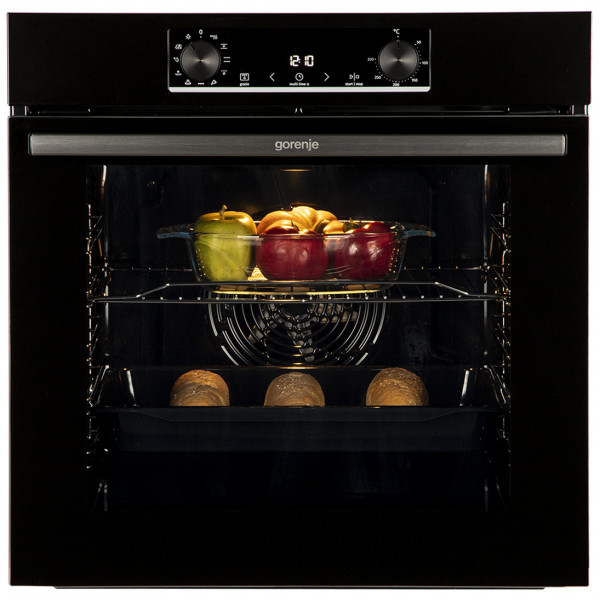 Фото - Духова шафа + варильна поверхня газова Gorenje BO6735E02BK + G641EB