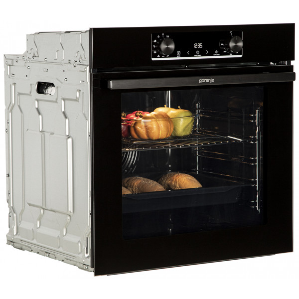 Фото - Духова шафа + варильна поверхня газова Gorenje BO6735E02BK + G641EB