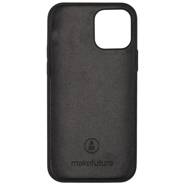 Фото - Бампер для смартфону MakeFuture Premium Silicone Apple iPhone 12/12 Pro Black (MCLP-AI12/12PBK)