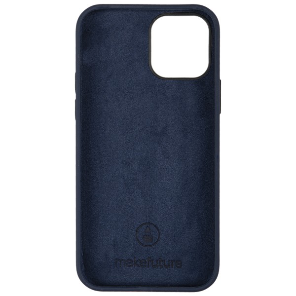 Фото - Чохол для смартфону MakeFuture Premium Silicone Apple iPhone 12/12 Pro Deep Navy (MCLP-AI12/12PDN)