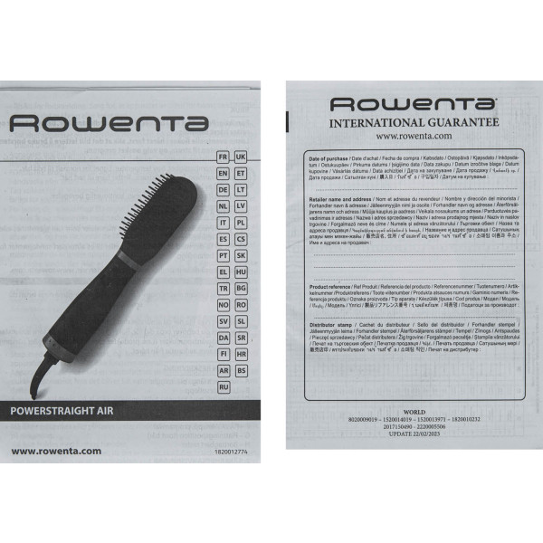 Фото - Выпрямитель волос Rowenta UB5920F0