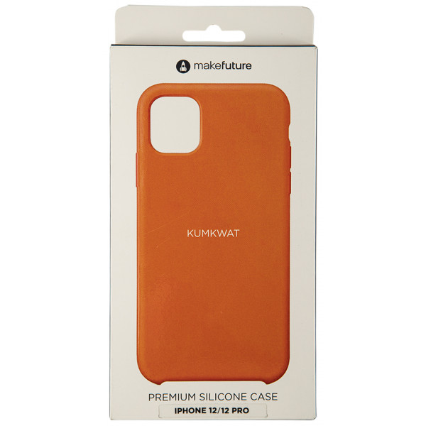 Фото - Чехол для смартфона MakeFuture Premium Silicone Apple iPhone 12/12 Pro Kumkwat (MCLP-AI12/12PKW)