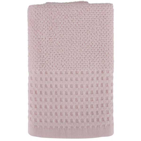 Фото - Рушник для рук GM Textile махровий вафельний бордюр світло-бежевий 40х70