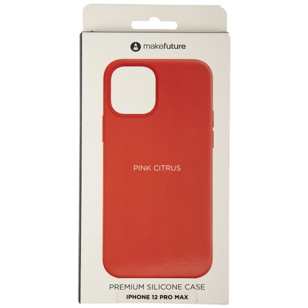 Фото - Чохол для смартфону MakeFuture Premium Silicone Apple iPhone 12 Pro Max Pink Citrus (MCLP-AI12PMPC)