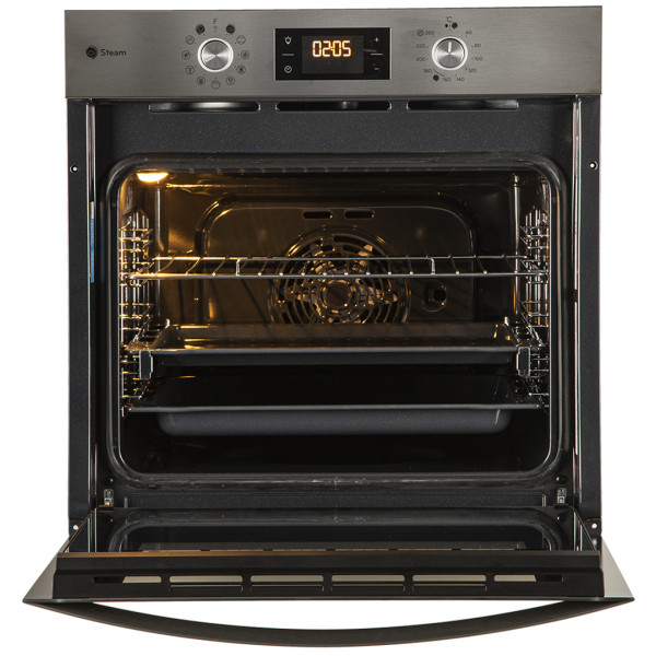 Фото - Духова шафа + варильна поверхня газова Indesit IFWS 3841 JH IX + THP 641 IX/I