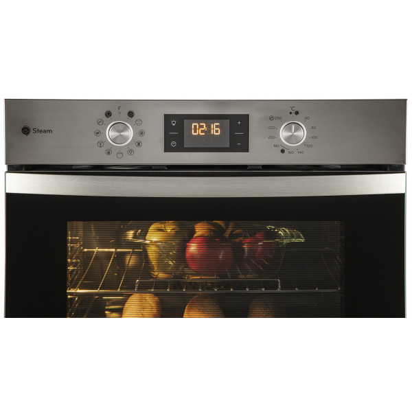 Фото - Духова шафа + варильна поверхня газова Indesit IFWS 3841 JH IX + THP 641 IX/I
