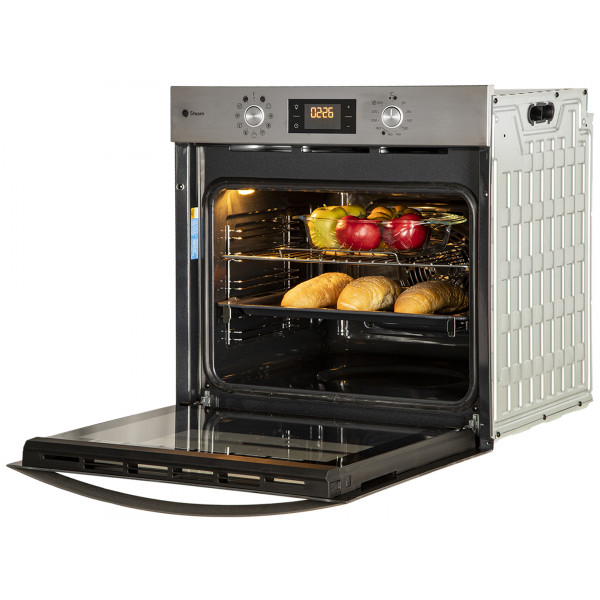 Фото - Духова шафа + варильна поверхня газова Indesit IFWS 3841 JH IX + THP 641 IX/I