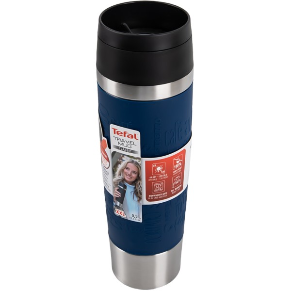 Фото - Термокружка Tefal N2022110 Travel Mug Classic 0,5 л синий