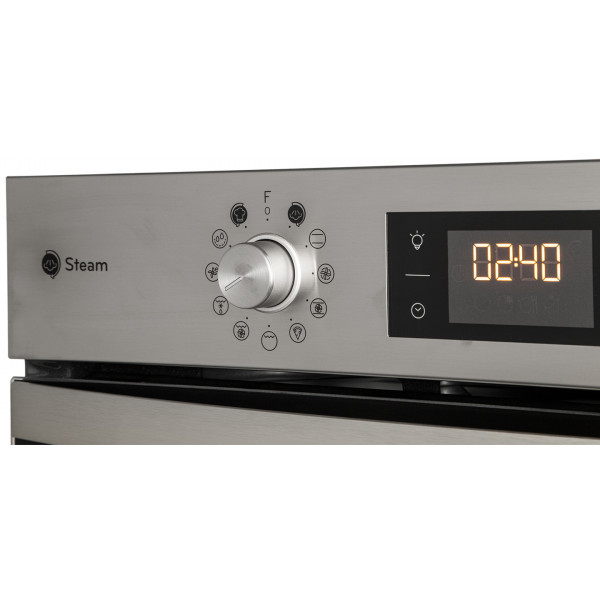 Фото - Духова шафа + варильна поверхня газова Indesit IFWS 3841 JH IX + THP 641 IX/I