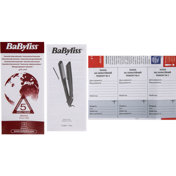 Фото - Паровий вирівнювач волосся Babyliss ST596E