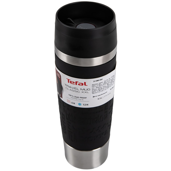 Фото - Термокружка Tefal N2020010 Travel Mug Classic  0,5 л черный