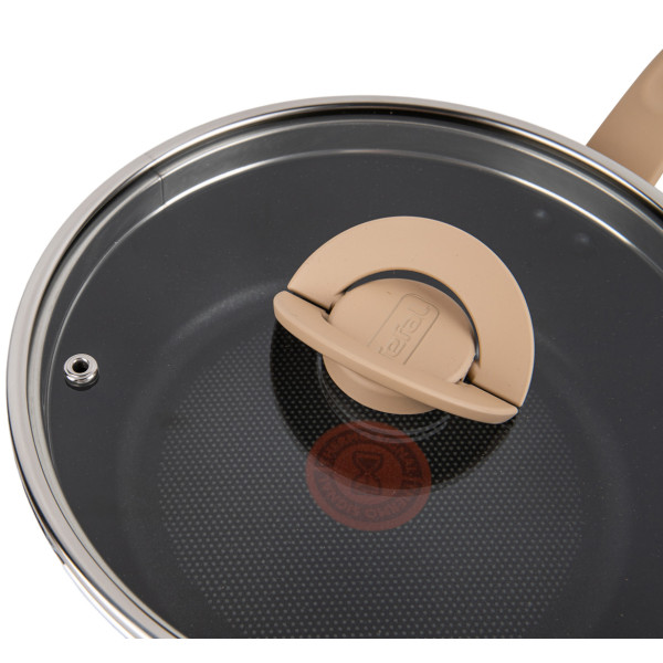 Фото - Сковорода универсальная Tefal G1808604 22 см (2,2 л), жёлтая с кр