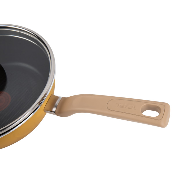 Фото - Сковорода универсальная Tefal G1808604 22 см (2,2 л), жёлтая с кр