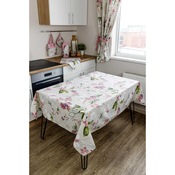 Фото - Скатерть прямоугольная Прованс 120х136 Орхидея (030890)