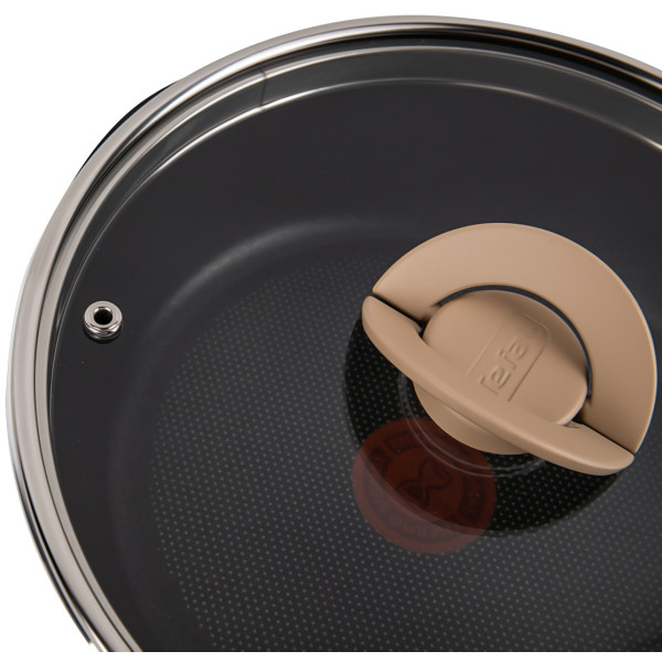 Фото - Сковорода універсальна Tefal G1678704 24 см (2,6 л), бежева з кр