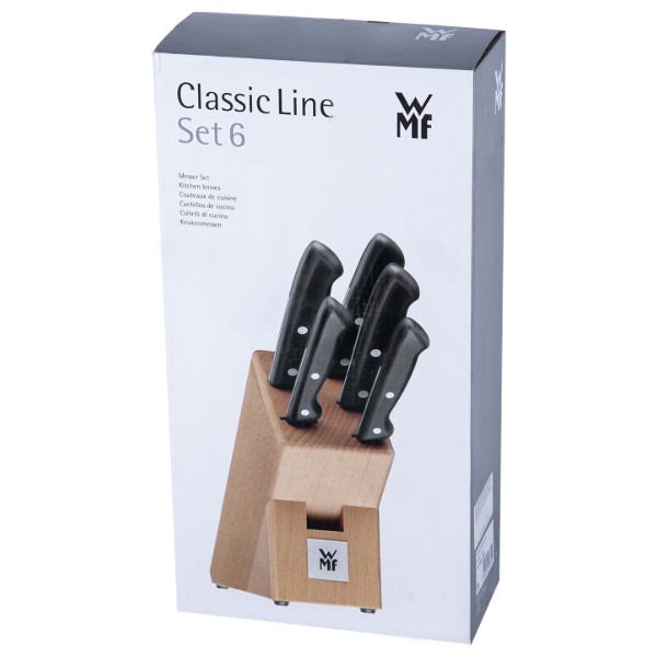 Фото - Набор ножей WMF 1874699990 CLASSIC LINE 6 пр.