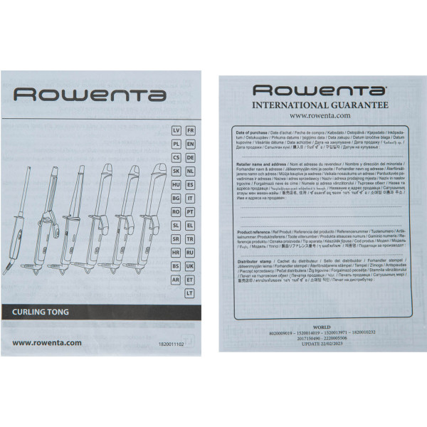 Фото - Плойка Rowenta CF311LF0