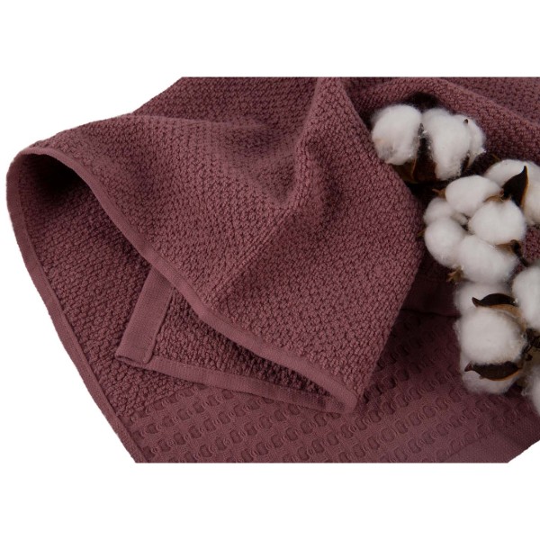 Фото - Рушник для рук GM Textile махровий вафельний бордюр теракот 40х70