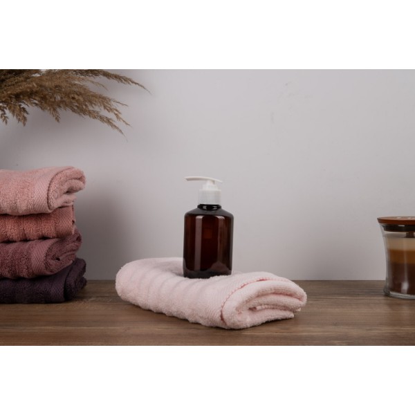 Фото - Рушник для рук GM Textile махровий Бабл Зеро Твіст світло-бежевий 40х70