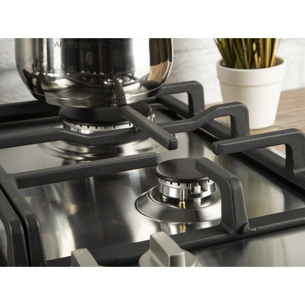 Фото - Духова шафа + варильна поверхня газова Indesit IFWS 3841 JH IX + THP 641 IX/I