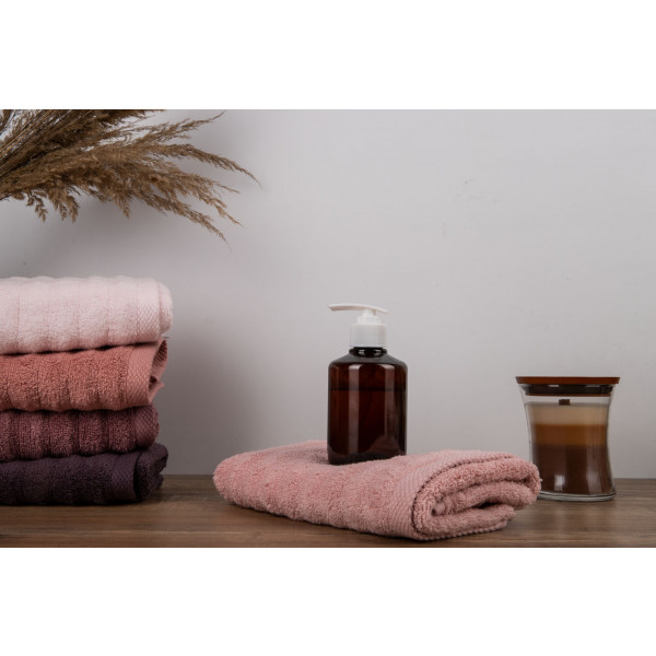 Фото - Полотенце для рук GM Textile махровое Бабл Зеро Твист светло-коралловый 40х70