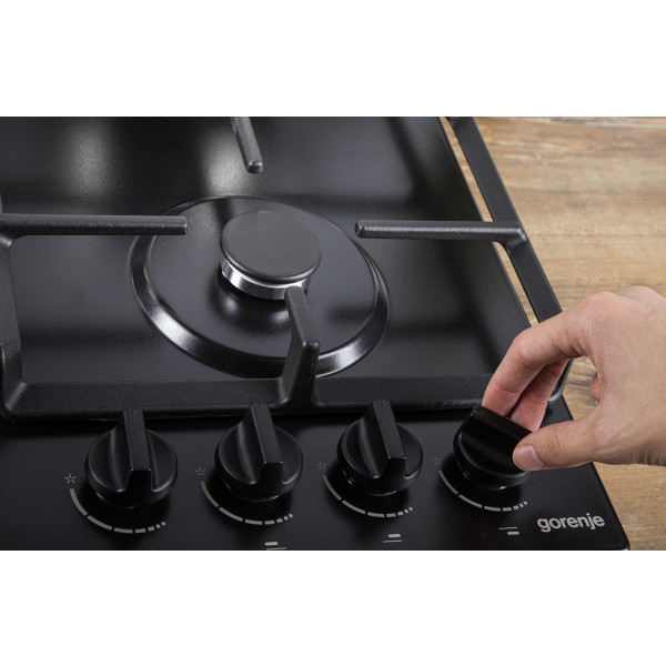 Фото - Духова шафа + варильна поверхня газова Gorenje BO6735E02BK + G641EB