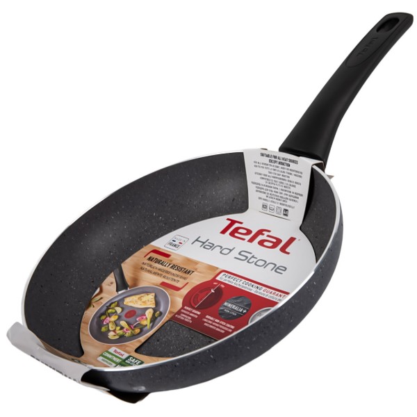 Фото - Сковорода універсальна Tefal D4560432 Hard Stone 24 см