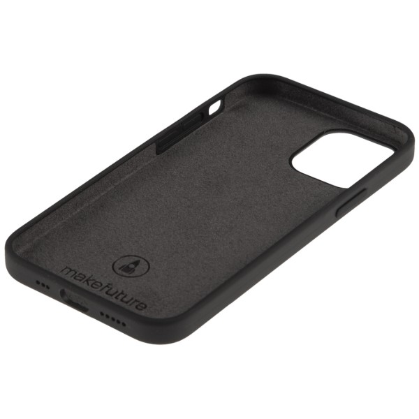 Фото - Бампер для смартфону MakeFuture Premium Silicone Apple iPhone 12/12 Pro Black (MCLP-AI12/12PBK)